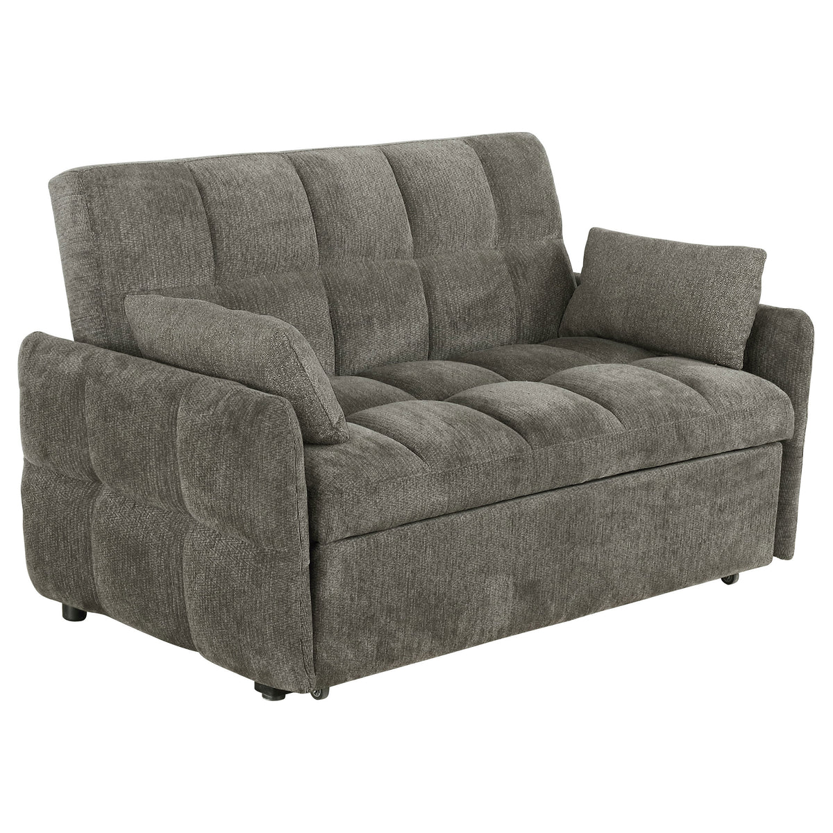 Cotswold Tufted Chenille Convertible Sleeper Sofa Bed