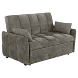 Cotswold Tufted Chenille Convertible Sleeper Sofa Bed