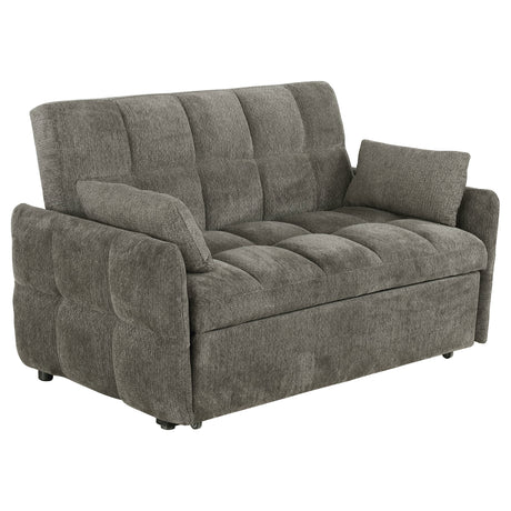 Cotswold Tufted Chenille Convertible Sleeper Sofa Bed