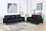 Ruth Track Arm Sofa, Loveseat & Accent Chair - 2pcs- Sofa + Loveseat