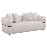 Jeanette Round Arm Sofa, Loveseat & Chair - Sofa