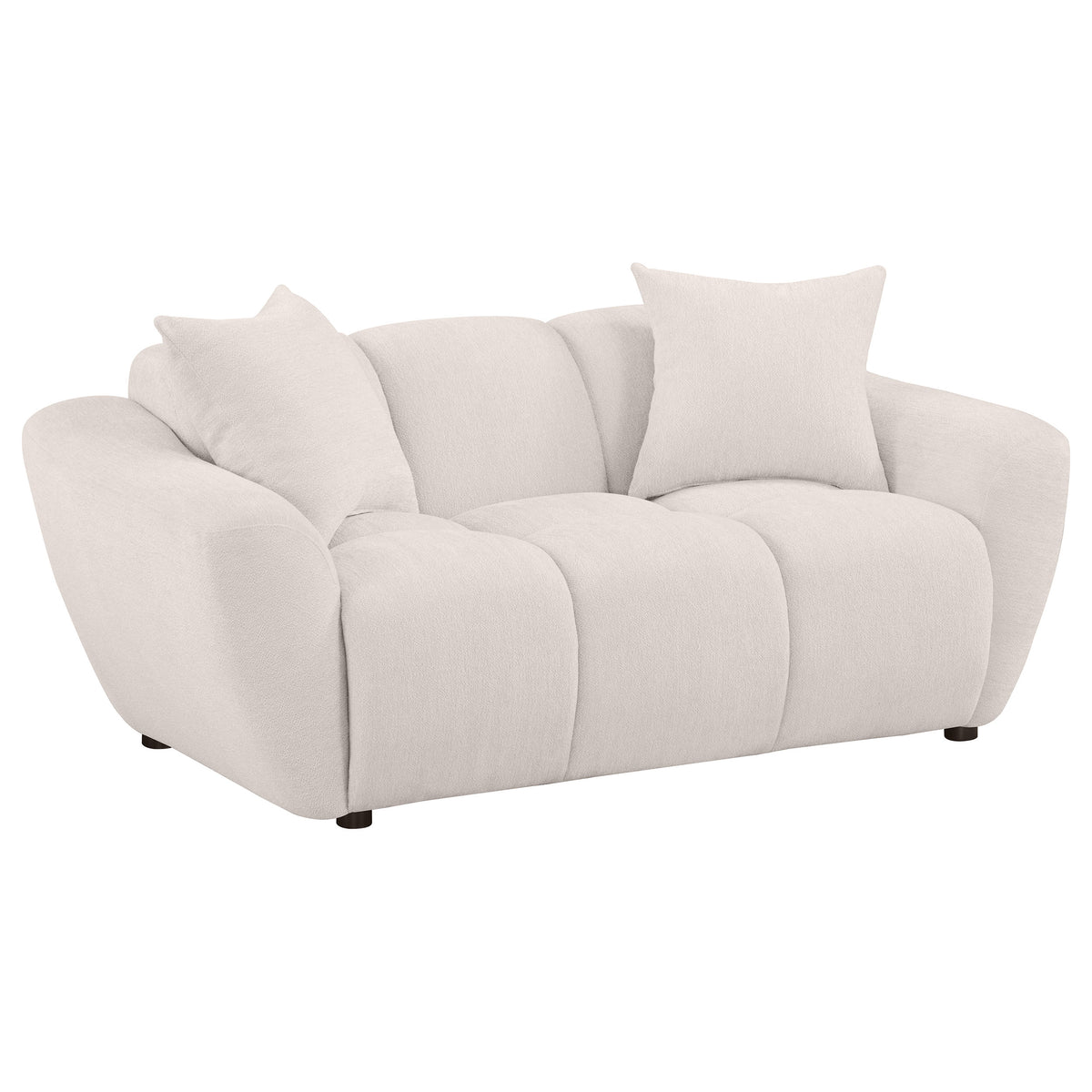 Destino Splayed Arm Sofa, Loveseat & Accent Chair - Loveseat