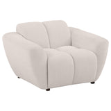 Destino Splayed Arm Sofa, Loveseat & Accent Chair - Accent Chair