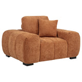 Octavia Chaise Sectional, Accent Chair & Ottoman - Accent Chair with Pillow