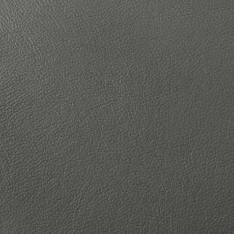 Buxton Top Grain Leather Sofa & Loveseat - Low-Profile Track Arm Design in Graphite – view 14