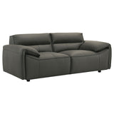 Buxton Top Grain Leather Sofa & Loveseat - Loveseat