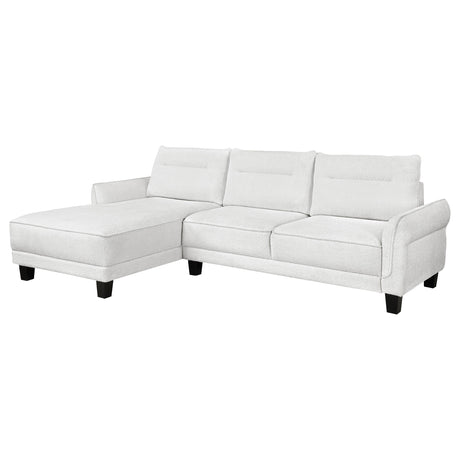 Caspian Curved Arm Chaise Sectional