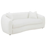 Isabella Curved Sofa, Loveseat & Accent Chair - Sofa