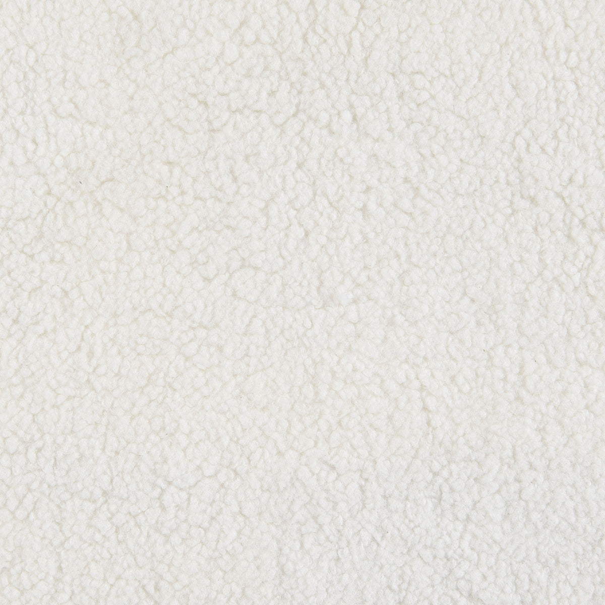 Isabella Curved Sofa, Loveseat & Accent Chair - Ivory Faux Sheepskin with Sloped Arms – view 15