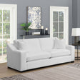 Ashlyn Sloped Arm Sofa, Loveseat & Accent Chair - White Textured Fabric with Pocket Coil Seating – view 1