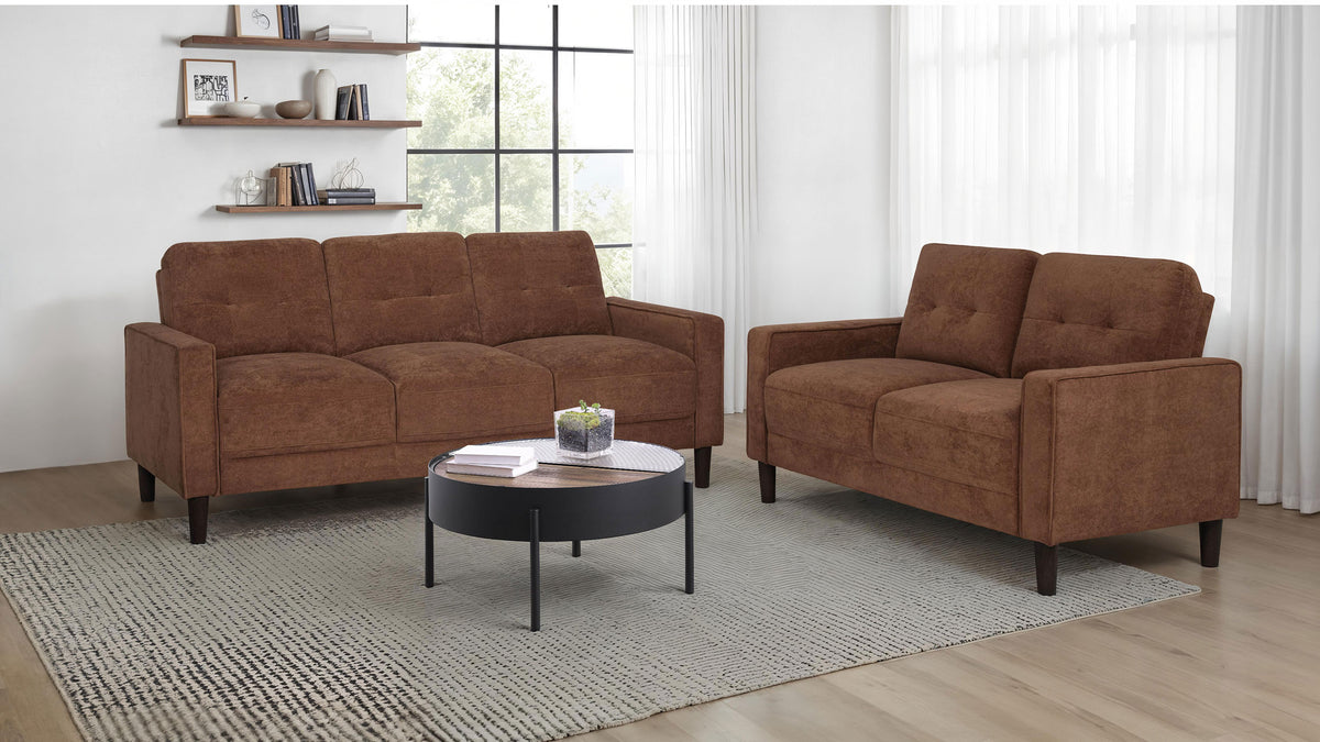 Bowen II Track Arm Sofa, Loveseat & Chair - 2pcs- Sofa + Loveseat