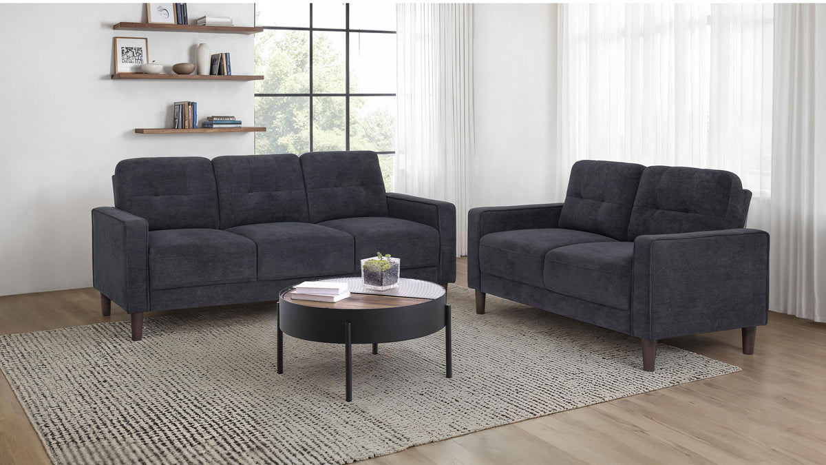 Bowen II Track Arm Sofa, Loveseat & Chair - 2pcs- Sofa + Loveseat