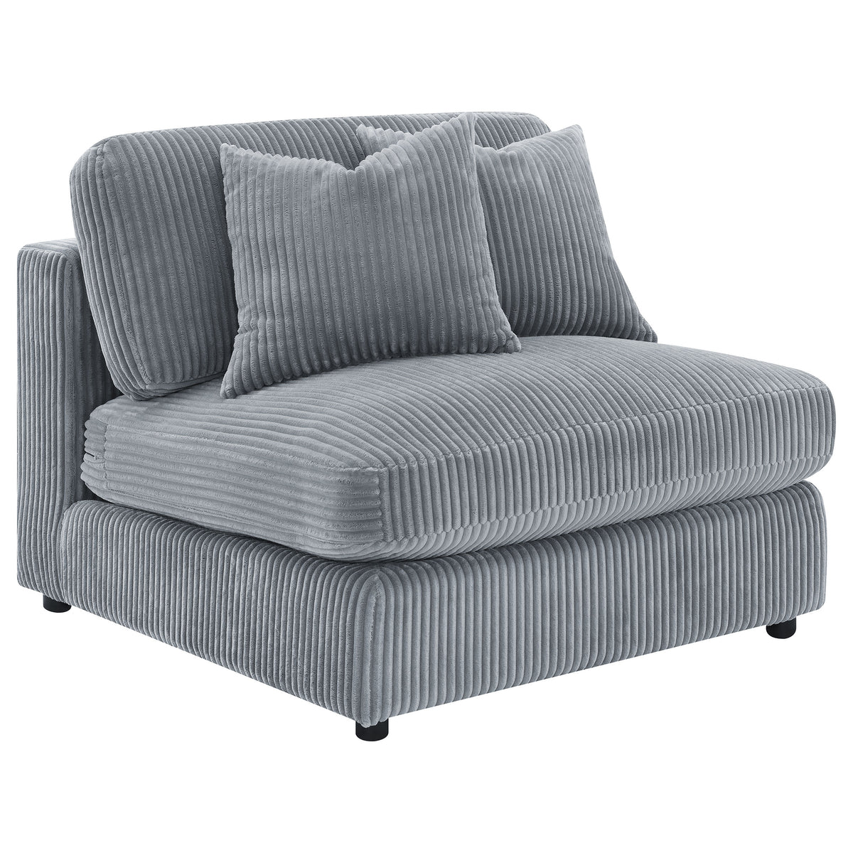 Blaine Reversible Chaise Sectional & Armless Chair - Armless Chair