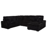 Devonshire Sleeper Sectional with Pop-Up Bed & Storage Chaise - 