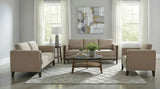 Islington Panel Arm Sofa, Loveseat & Accent Chair - 3pcs- Sofa + Loveseat + Accent Chair