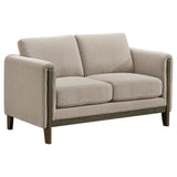 Islington Panel Arm Sofa, Loveseat & Accent Chair - Loveseat