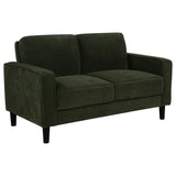 Ruth Track Arm Sofa, Loveseat & Accent Chair - Loveseat