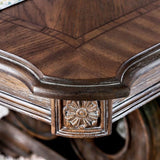 Arcadia Rustic Dining Collection with Intricate Wood Inlay – view 9