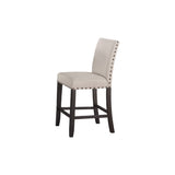 Darlington Solid Wood Counter Height Chair Antique Black