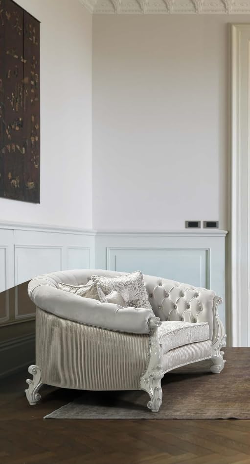 Juliana White Sofa & Loveseat Set — product view 3