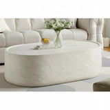 Vyn Oval Coffee Table in Cinnamon