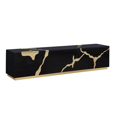 Taylor 87" High Gloss Lacquer TV Stand