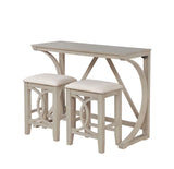 Dappelle 57" 3-Piece Pub Dining Set