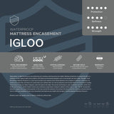 Igloo Total Encasement Waterproof Mattress Protector - Bed Bug Proof – image 6