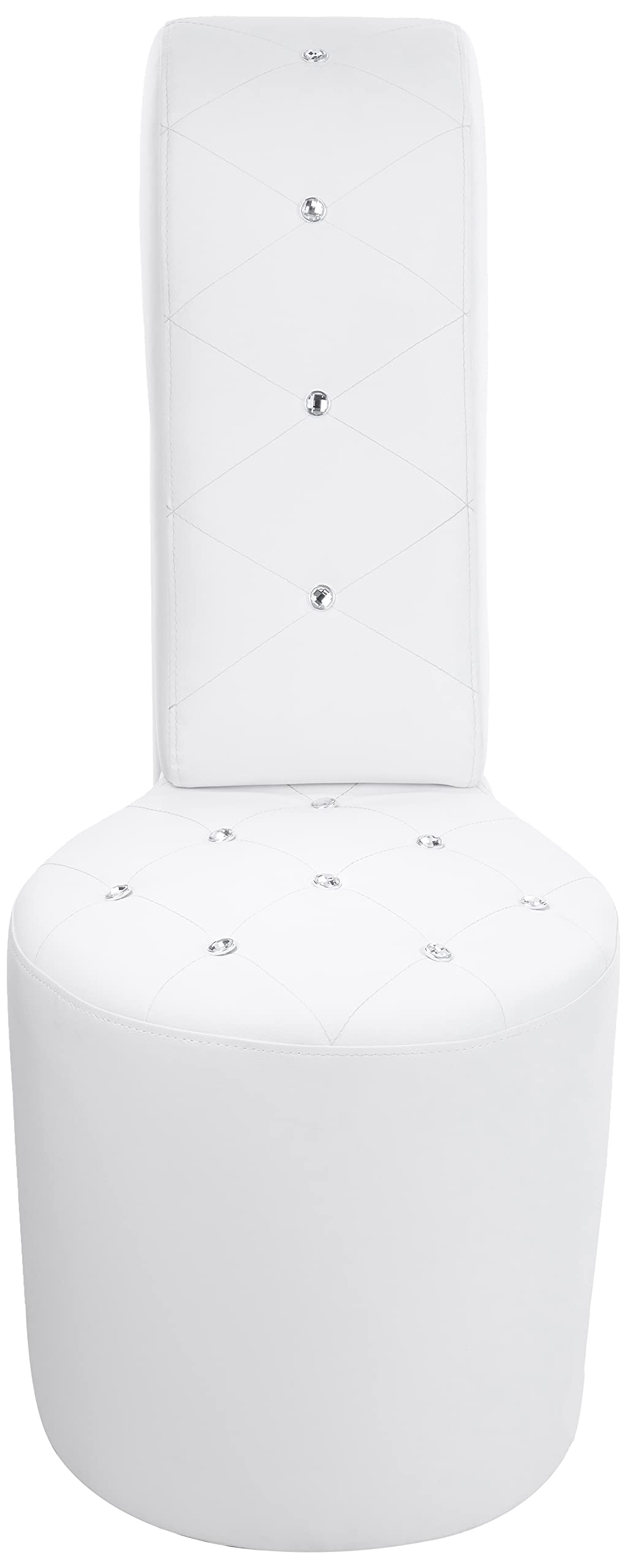 Tristam 40" Modern Glam High Heel Lounge Chair - detail view