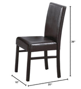 Britney Parson Dining Chair - side view