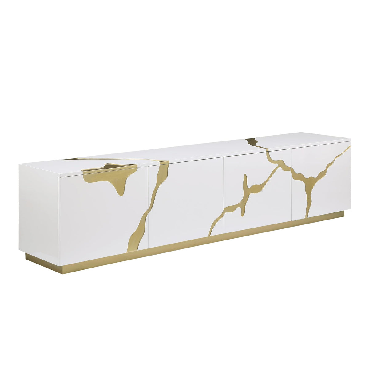 Taylor 87" High Gloss Lacquer TV Stand