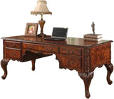 Chester 72-inch Executive Desk in Cherry Walnut