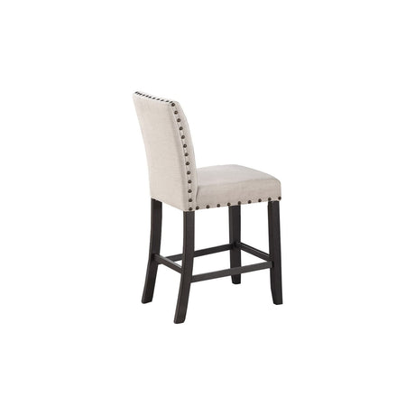 Darlington Solid Wood Counter Height Chair Antique Black - side view