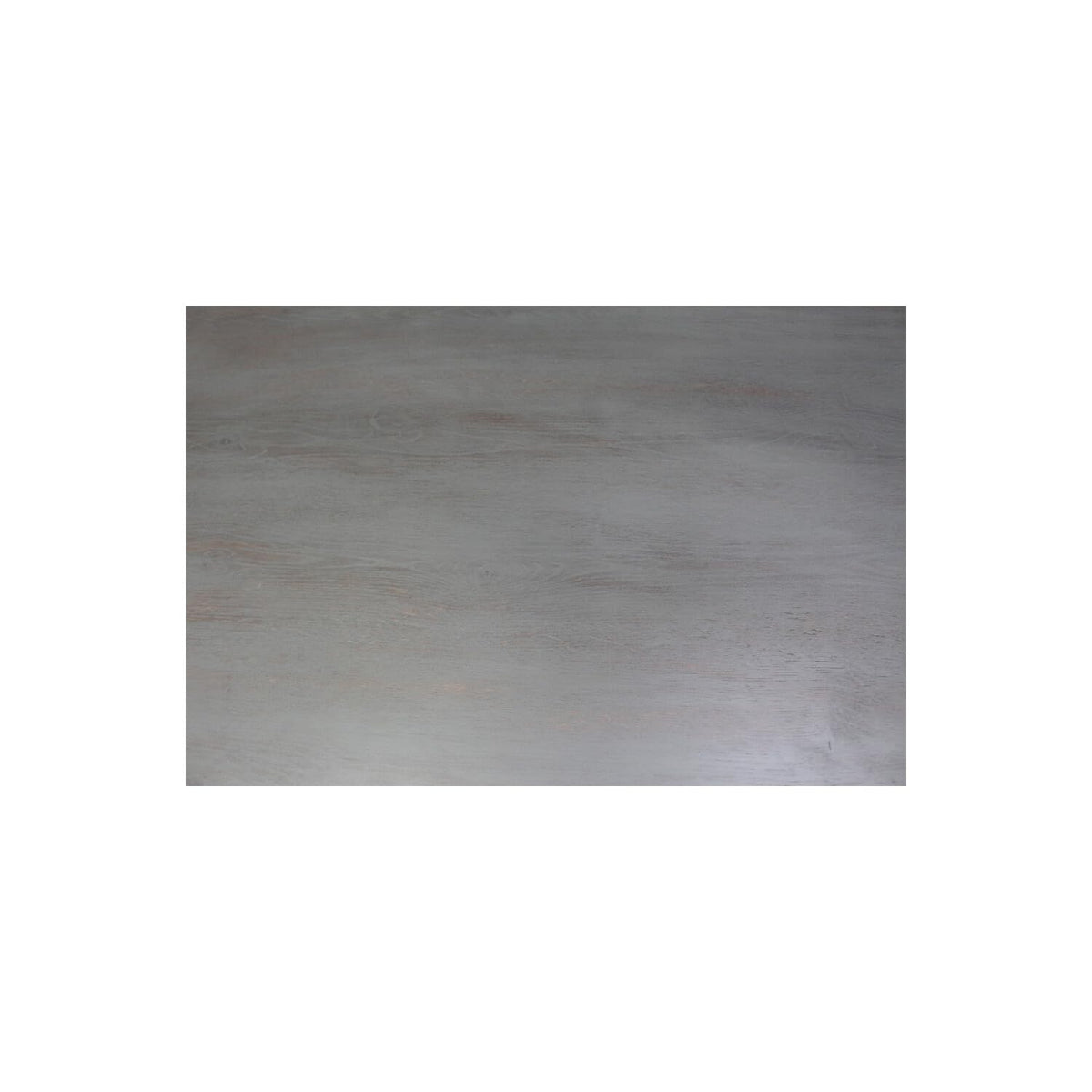 Rustic Rectangular Dining Table Rustic Grey - side view