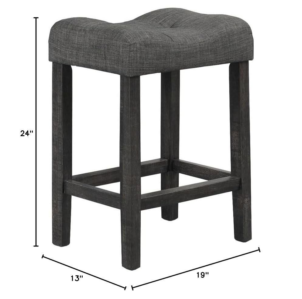 Cooper Backless Modern Counter Height Stools - angle view
