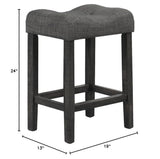 Cooper Backless Modern Counter Height Stools - angle view