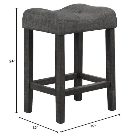 Cooper Backless Modern Counter Height Stools - angle view