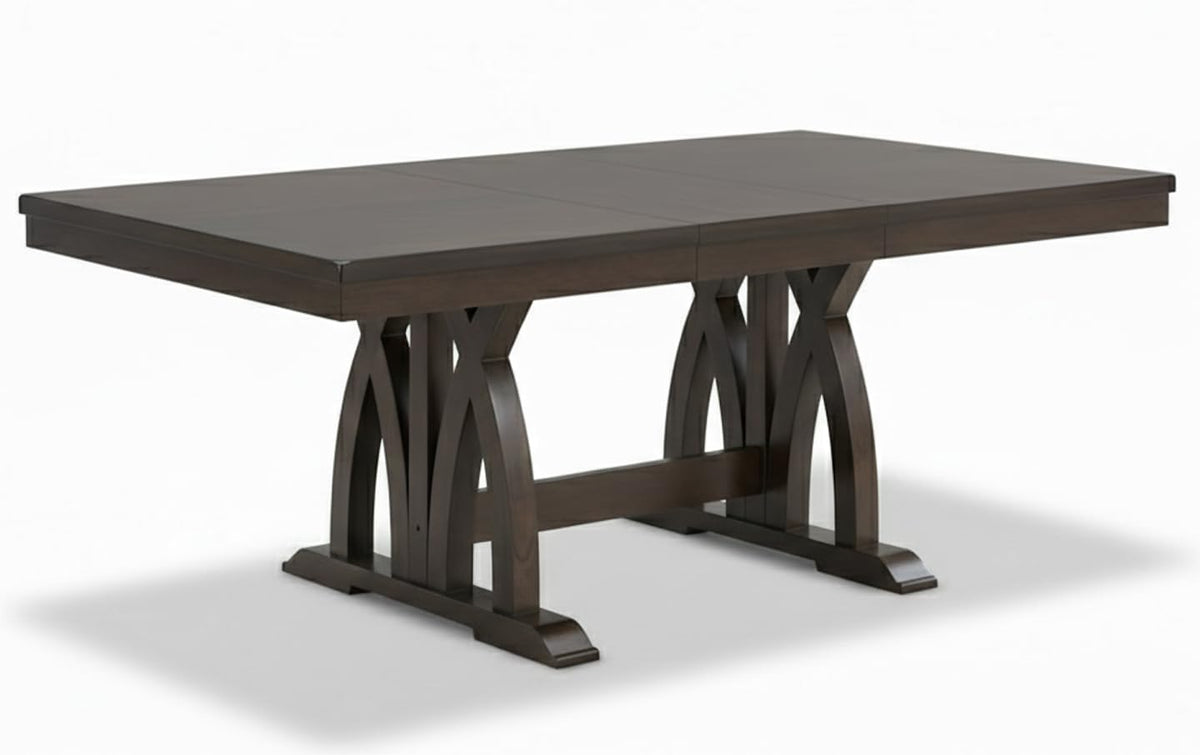 Vega Deep Dark Wood 7-Piece Dining Set — product view 4