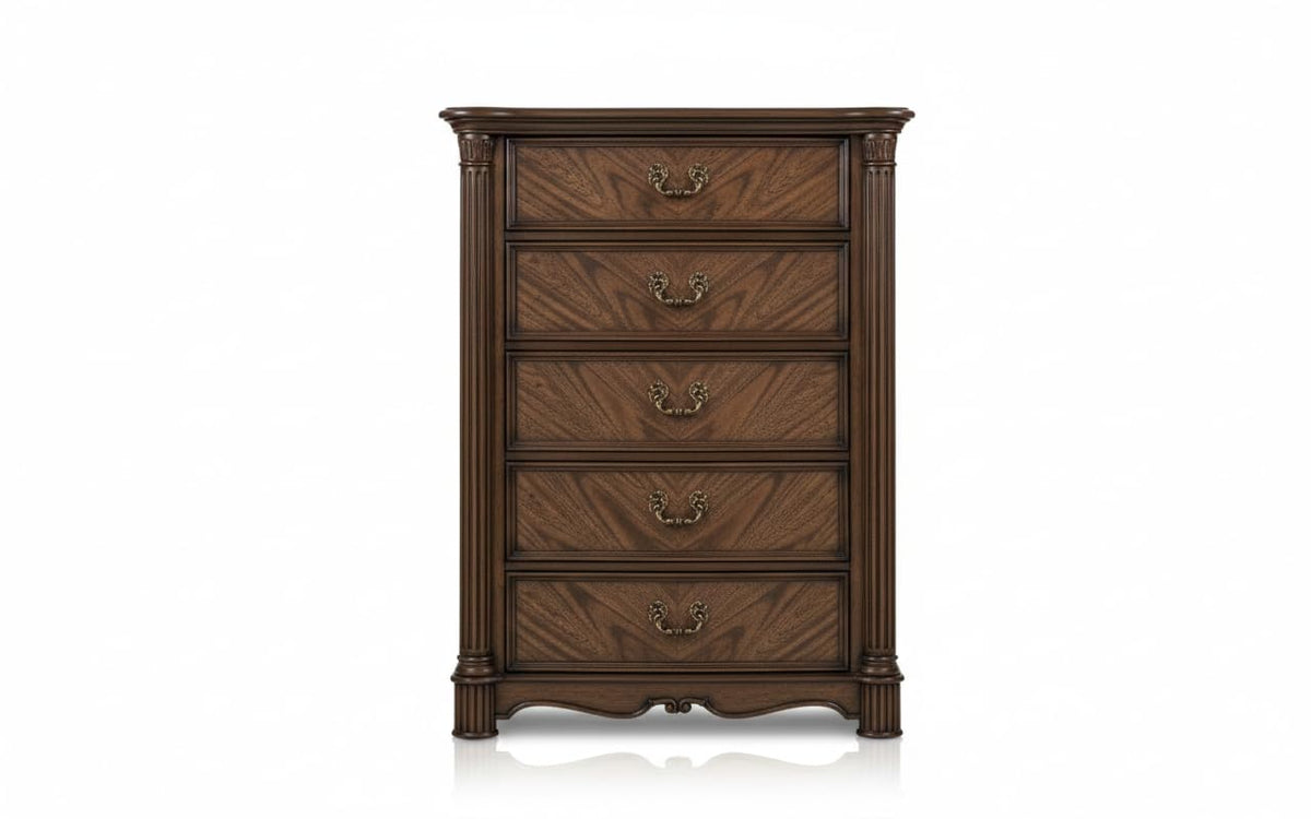 Nicole Rich Walnut Bedroom Set — Queen & King — product view 7