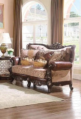 Phoenix Cherry Sofa & Loveseat Set — product view 3