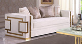 Lawrence Cream Sofa & Loveseat Set — product view 3