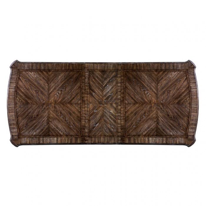 Arcadia Rustic Dining Collection with Intricate Wood Inlay – view 12