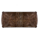 Arcadia Rustic Dining Collection with Intricate Wood Inlay – view 12