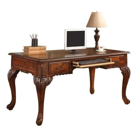 Chester 60" Rectangular Traditional Wood Executive Office Desk - front view