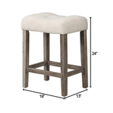 Cooper Backless Modern Counter Height Stools - side view