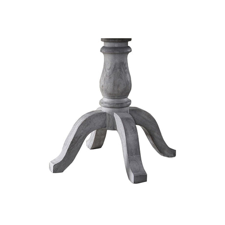 5 Pcs Cottage Dining Set in Weather Grey/White - detail view