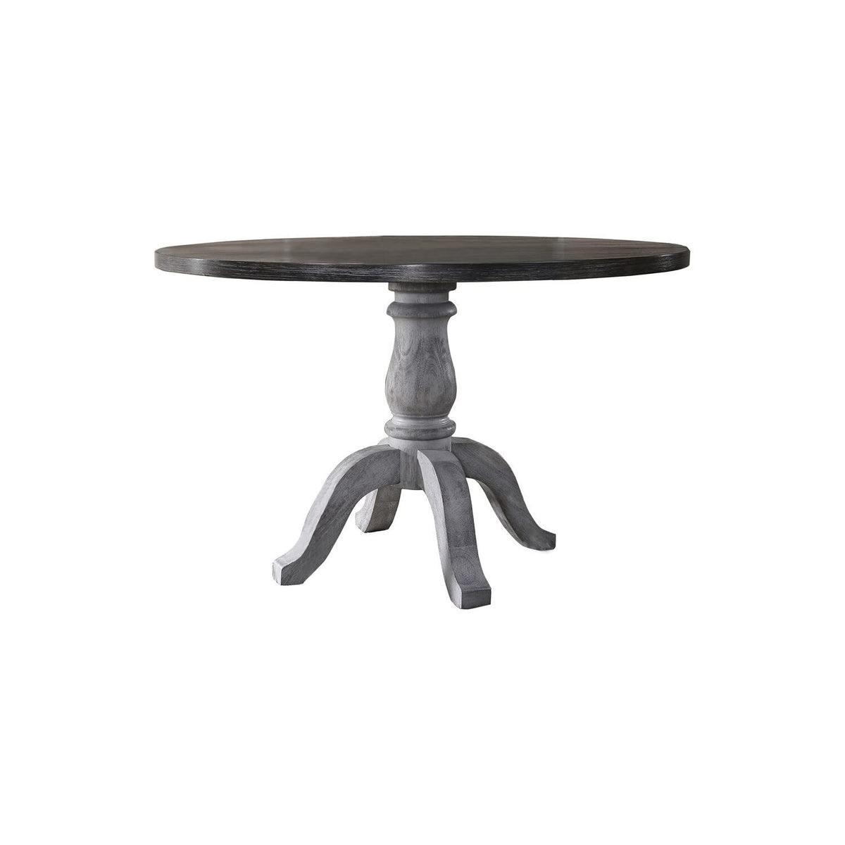 Cottage Dining Table Only in Weathered Gray/White
