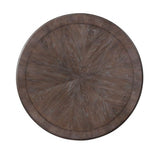 Arcadia Rustic Dining Collection with Intricate Wood Inlay – view 3
