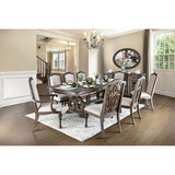 Arcadia Rustic Dining Collection with Intricate Wood Inlay – view 6
