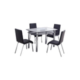 Bailee 5-Piece Contemporary Dinette Set